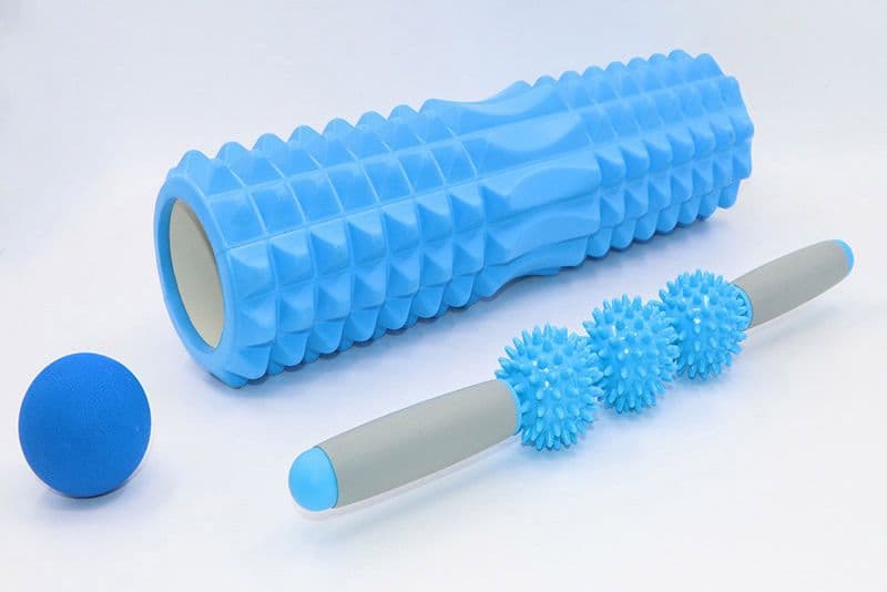筋膜ローラーミニ三点セット携帯用健康器具