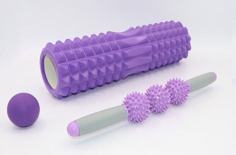 筋膜ローラーミニ三点セット携帯用健康器具