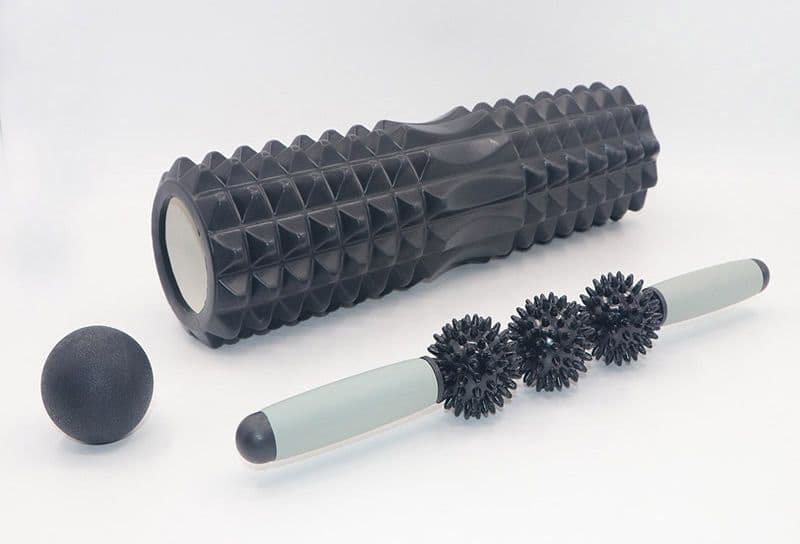 筋膜ローラーミニ三点セット携帯用健康器具