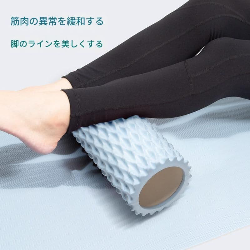 立体突起設計筋膜ローラー長尺型全身ケア用