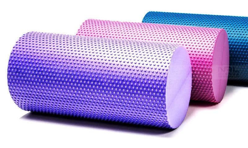 筋膜ローラー 六角突起柔らかめ筋膜ローラー軽量型