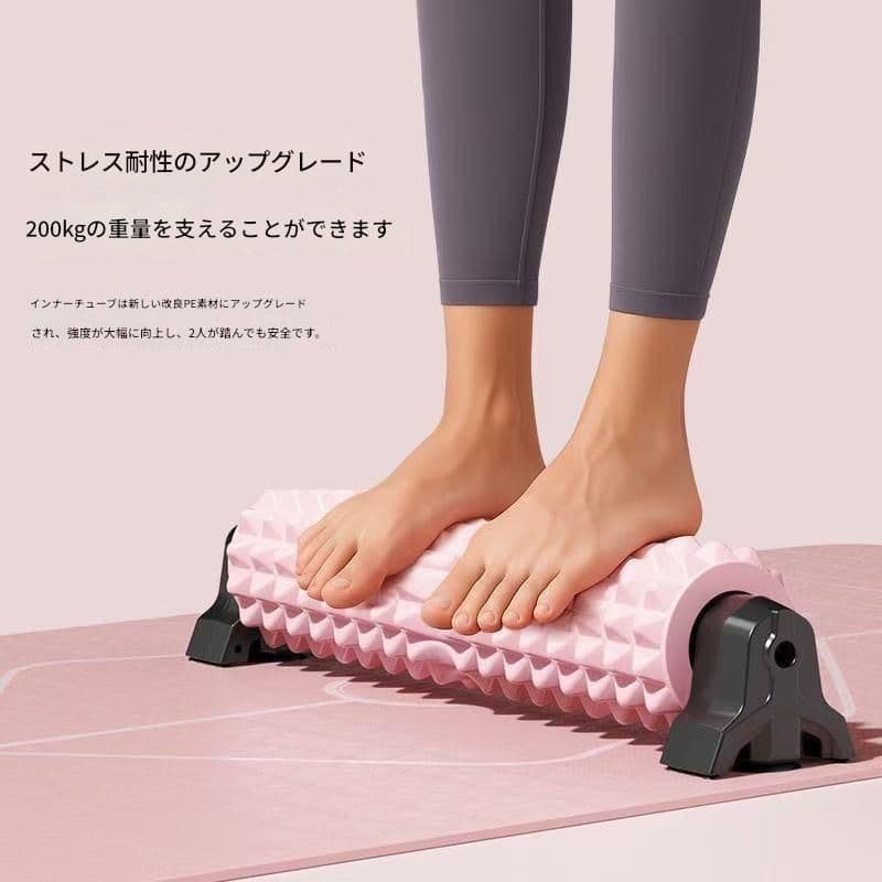 筋膜ローラー 全身筋膜ほぐし長いローラー脚部背中用