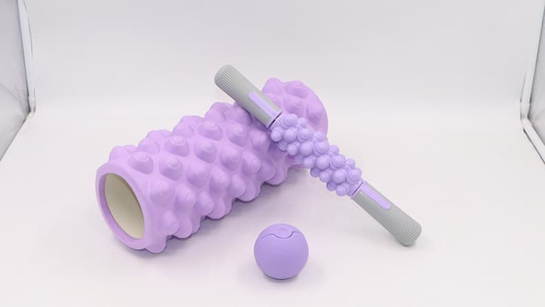筋膜ローラー やわらか突起付き筋膜ローラー四点セット