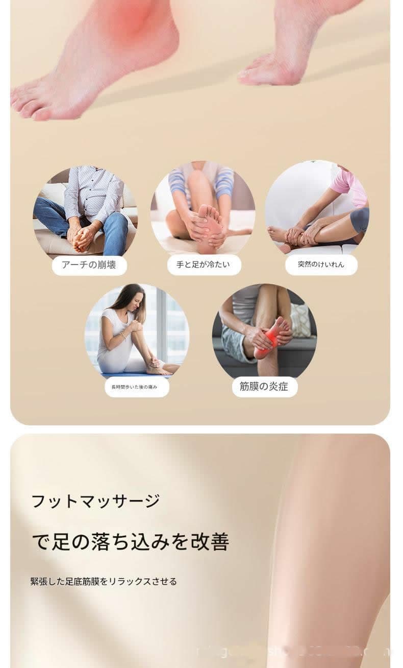 筋膜ローラー 足裏専用突起式筋膜ローラーミニ
