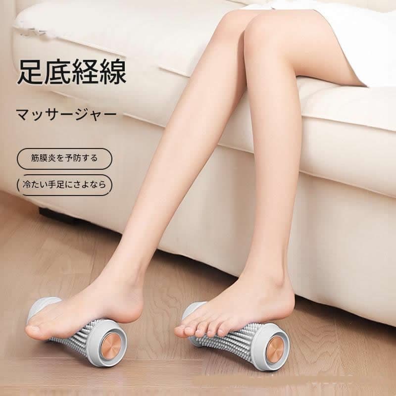 筋膜ローラー 足裏専用突起式筋膜ローラーミニ